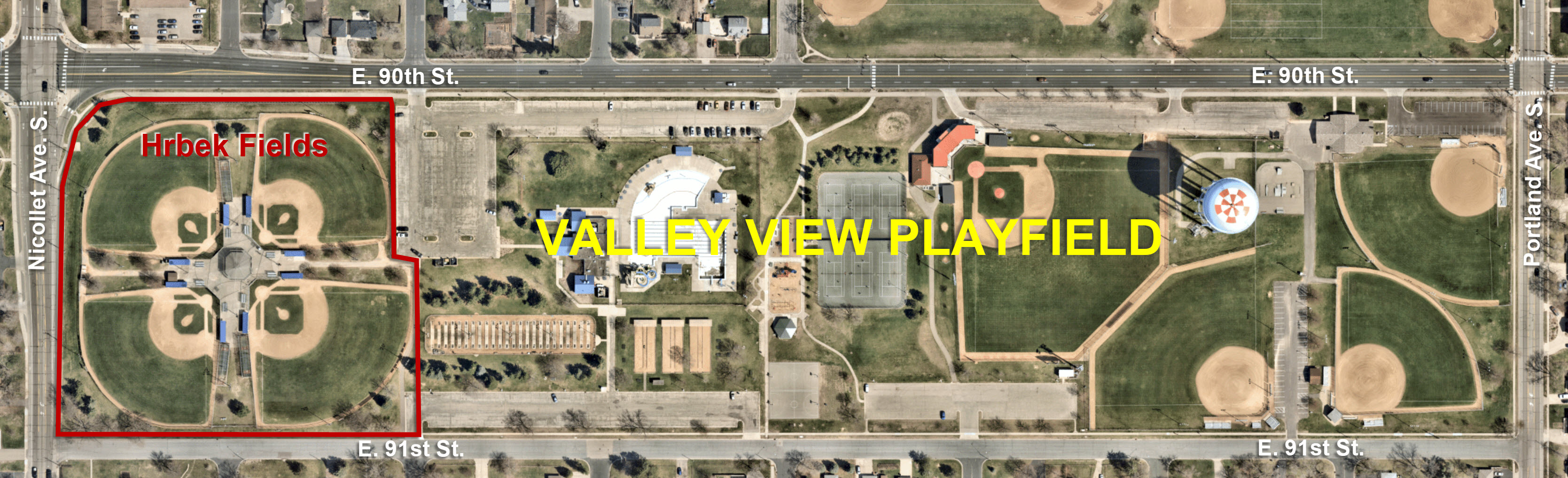 Hrbek Fields at Valley View Playfield