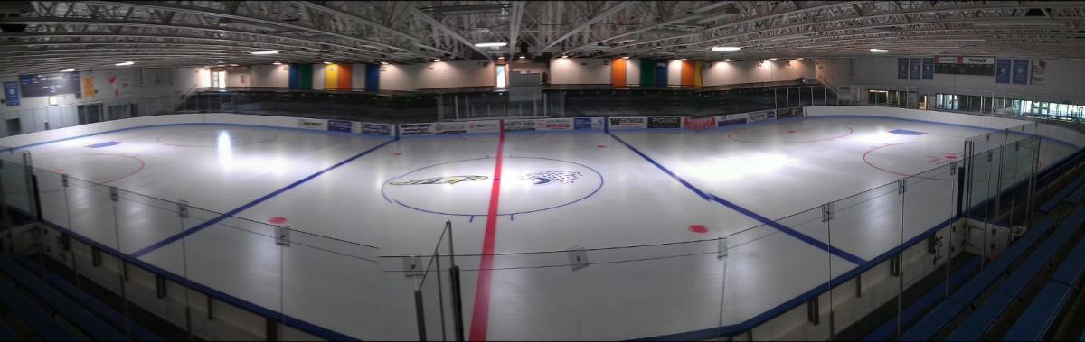 Pano of ice at Ice Garden