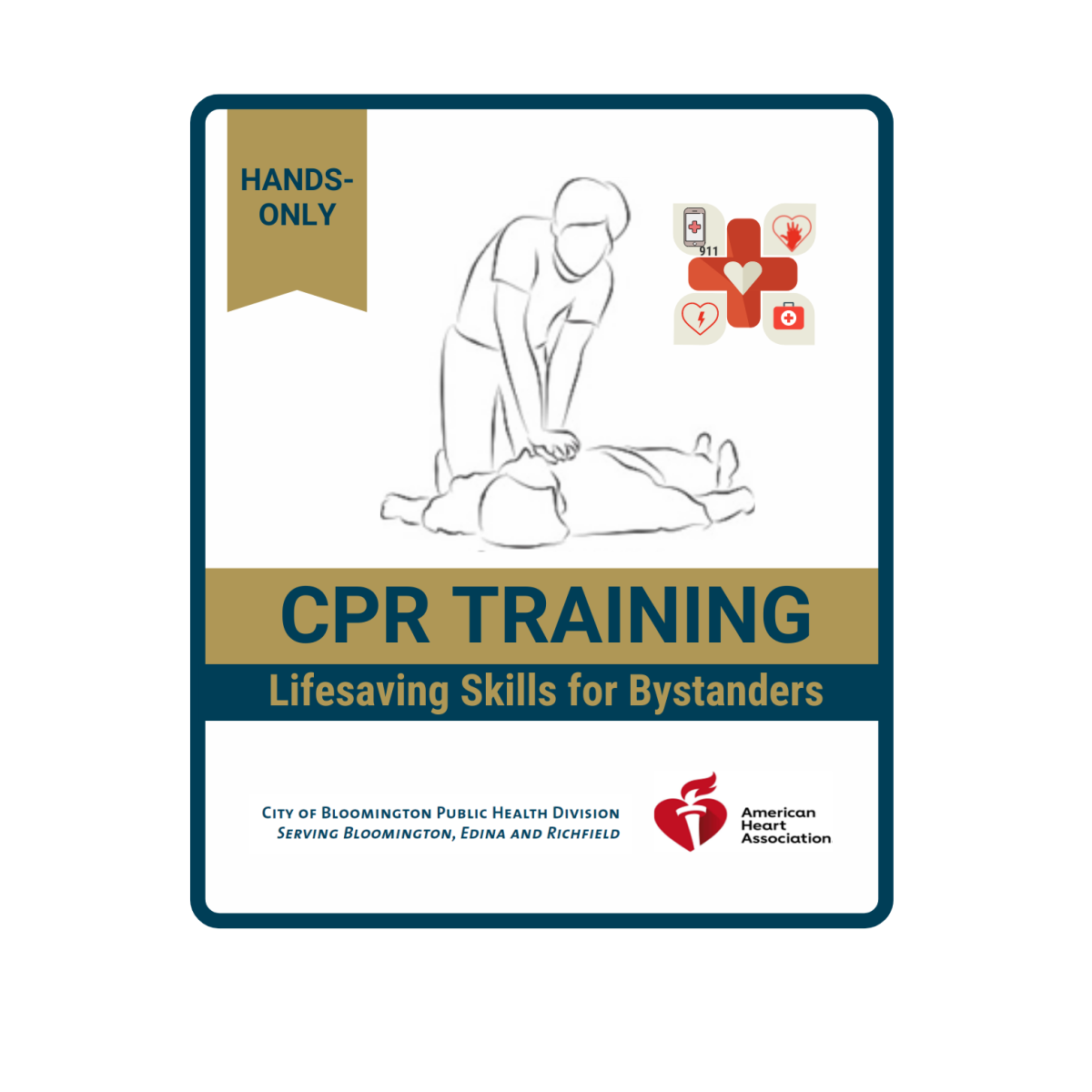 CPR training promotion